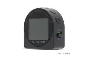 Intraco LT45812 - M-09 C | Muse Travel Alarm Clock Black