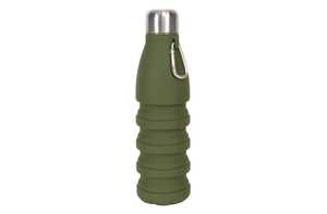 Inside Out LT52046 - Sagaform Stig foldable bottle 550ml Green