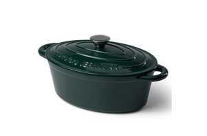 Inside Out LT54010 - Orrefors Jernverk Enamelled Oval Iron Pan 3.5L