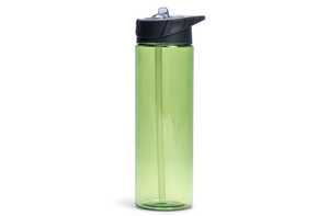 Inside Out LT54306 - Lord Nelson Water Bottle With Straw 700ml transparent green