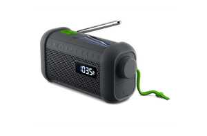 Inside Out LT55019 - MH-08 | Muse radio bluetooth speaker with solar and wind-up mechanism