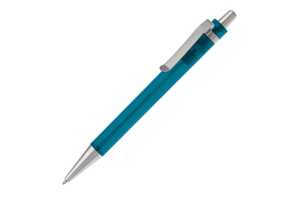 TopPoint LT80435 - Ball pen Antarctica metal clip Frosted light blue