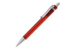 TopPoint LT80435 - Ball pen Antarctica metal clip Frosted Red
