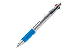TopPoint LT87226 - Ball pen 4 colours silver/blue