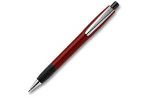 TopPoint LT87535 - Ball pen Semyr Grip hardcolour Dark Red