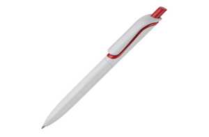 TopPoint LT87864 - Ball pen Click Shadow Made in Germany White / Red