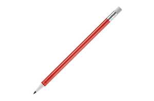 TopPoint LT89251 - Illoc pencil transparent with eraser Transparent Red