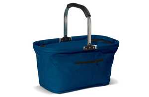 TopPoint LT91498 - Foldable picnic basket 2-in-1 cooling bag Dark Blue