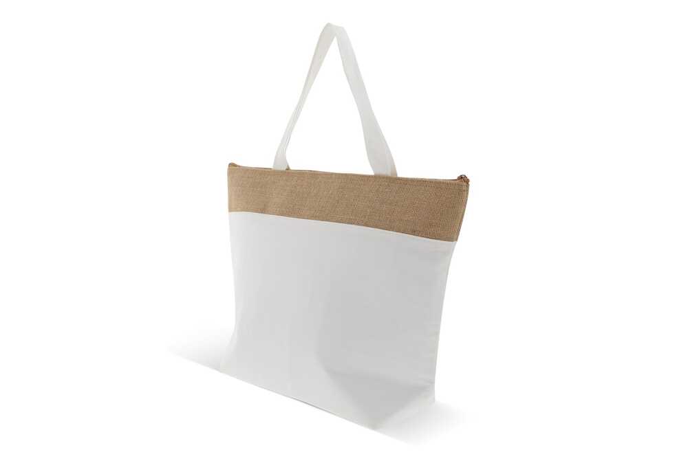 TopEarth LT95267 - Beach cooler bag Cotton/jute 42x10x30cm
