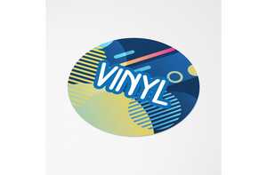 TopPoint LT99132 - Vinyl Sticker Round Ø 13 mm