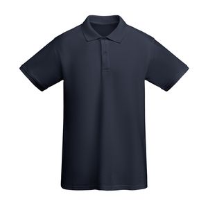 Roly PO6617 - PRINCE Short-sleeve polo shirt in OCS certified organic cotton Navy Blue