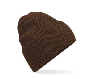 BEECHFIELD BF384R - OVERSIZED CUFFED BEANIE Walnut