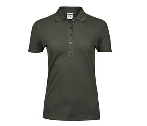 Tee Jays TJ145 - Womens luxury stretch polo Deep Green