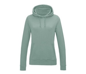 AWDIS JH01F - Women's hoodie Dusty Green