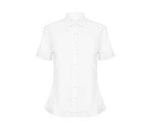 HENBURY HY518R - LADIES’ MODERN S/S OXFORD SHIRT – REGULAR FIT