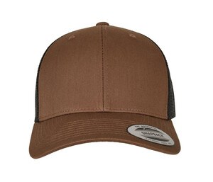 Flexfit F6606T - trucker style cap coyote brown/black