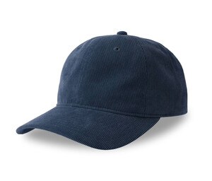 ATLANTIS HEADWEAR AT242 - Recycled Corduroy cap Navy