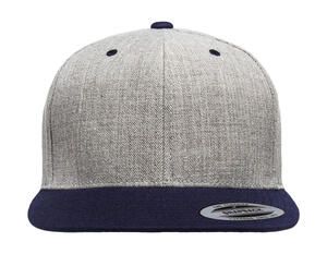 Classics 6089MT - Classic Snapback 2-Tone Cap Heather/Navy