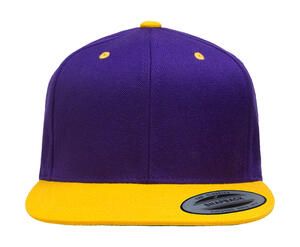 Classics 6089MT - Classic Snapback 2-Tone Cap Purple/Gold