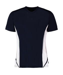 Gamegear KK969 - Regular Fit Cooltex® Panel V Neck Tee Navy/White