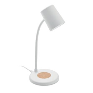 GiftRetail MO2124 - SPOT Wireless charger, lamp speaker White