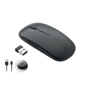 GiftRetail MO2222 - CURVY C Rechargeable wireless mouse