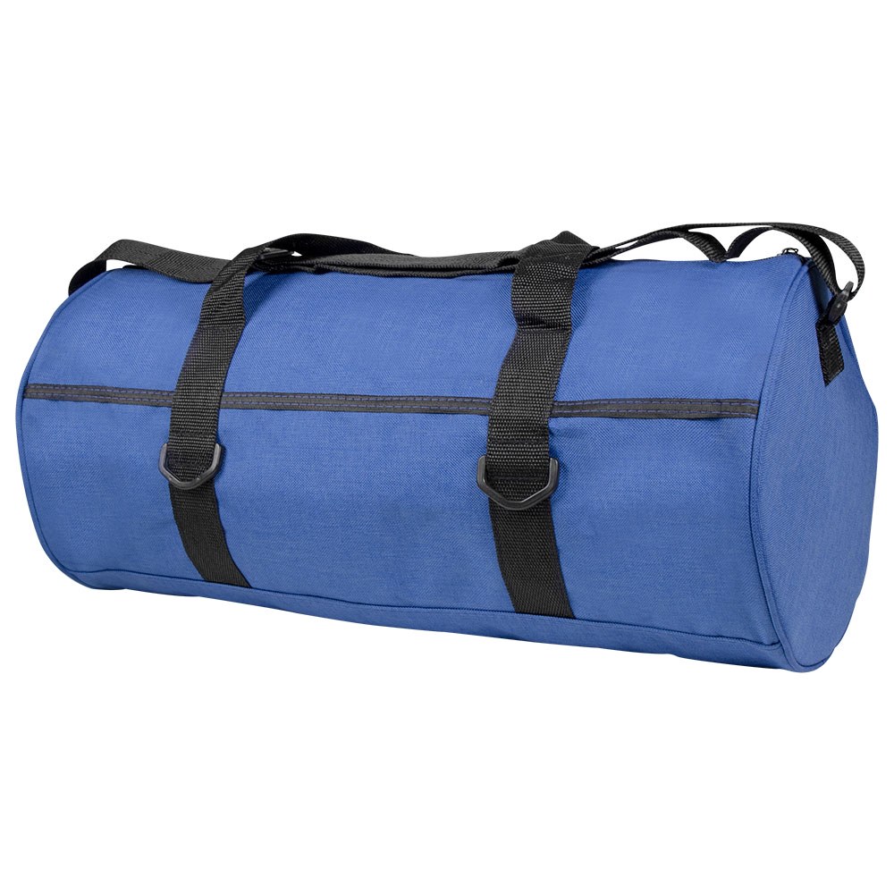 EgotierPro 36031 - 600D Polyester Sports Bag with Reinforced Strap JEANS