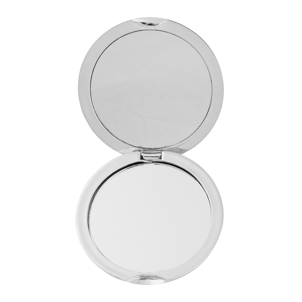 EgotierPro 37528 - Dual-Sided Metallic Finish Plastic Mirror LOOK