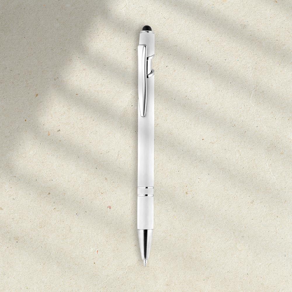 EgotierPro 37513 - Aluminum Pen with Rubber Finish & Touch Pointer EVEN