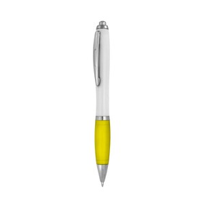 EgotierPro 38076 - Classic Design Plastic Pen, Updated Colors BREXT Yellow