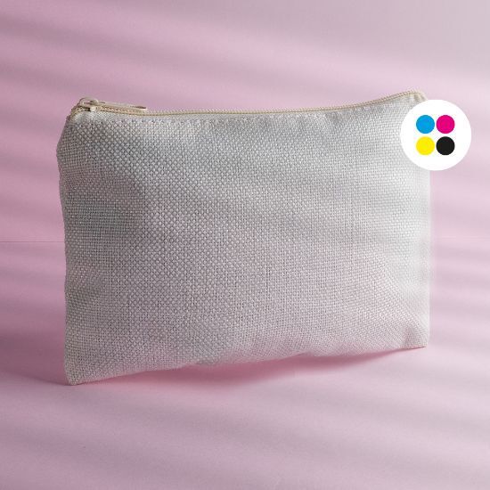EgotierPro 39072 - 100% Polyester Sublimation-Designed Toilet Bag SION