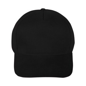 EgotierPro 39090 - Brushed Cotton 5-Panel Cap with Velcro FIRST-CLASS