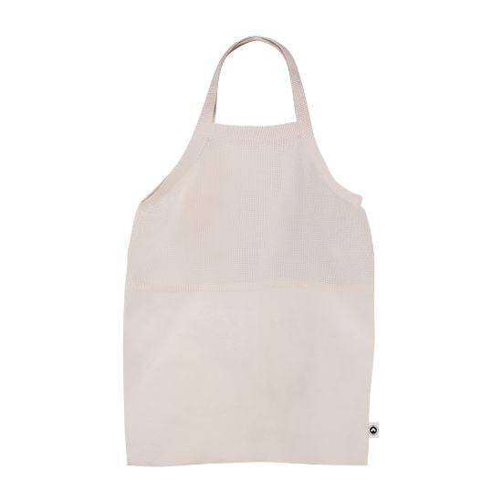 EgotierPro 50007 - Cotton Mesh Tote Bag with Long Handles TEE