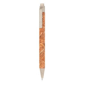 EgotierPro 50039 - Cork Body Pen with Wheat Fiber ODEN Natural