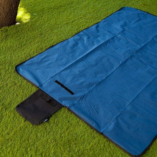 EgotierPro 52008 - Foldable Family Size Picnic Blanket with PEVA Base HYDE