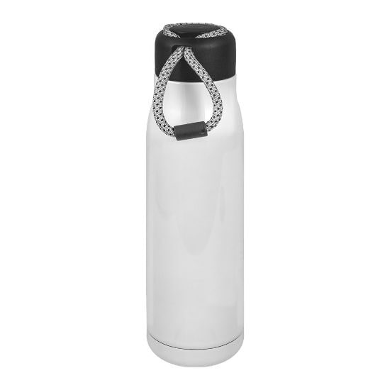 EgotierPro 52076 - 550 ml Double Wall Bottle with Handle UP