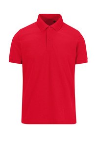 B&C CGPU428 - MY ECO POLO 65/35 Men’s short sleeves Red