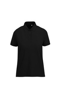 B&C CGPW465 - MY ECO POLO 65/35 Ladies’ short sleeves Black