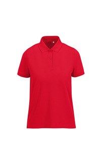 B&C CGPW465 - MY ECO POLO 65/35 Ladies’ short sleeves Red