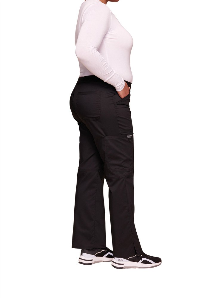 Cherokee CHWWE110 - Ladies’ mid-rise pull-on cargo trousers
