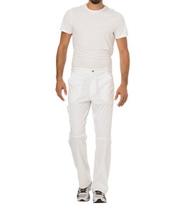 Cherokee CHWWE140 - Men's fly cargo trousers White