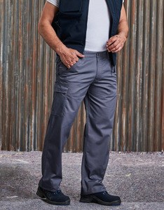 Russell RU001M - POLYCOTTON TWILL TROUSERS