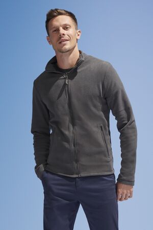 SOLS 02093 - Norman Men Plain Fleece Jacket