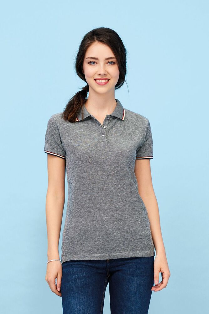 SOL'S 02082 - Paname Women Heather Polo Shirt