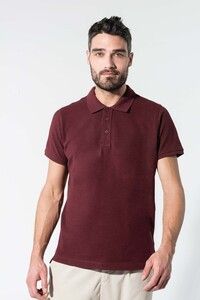 Kariban K209 - Mens short-sleeved organic piqué polo shirt