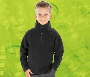 Result RS905J - Childrens zipped collar fleece in recycled polyester