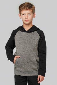 PROACT PA370 - Kids two-tone hooded sweatshirt