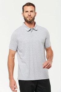 WK. Designed To Work WK225 - Mens short sleeve stud polo shirt