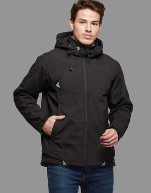 Mustaghata IRAZU - SOFTSHELL JACKET FOR MEN 3 LAYERS