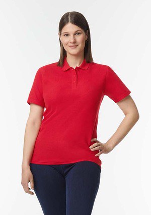 GILDAN GIL64800L - Polo Softstyle Double Pique SS for her